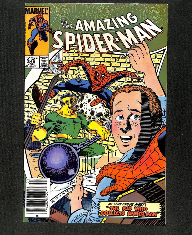 Amazing Spider-Man #248 Newsstand Variant