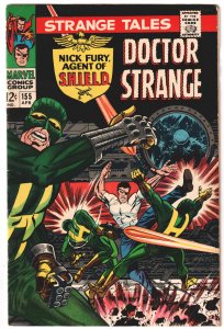 Strange Tales #155 (1967) Nick Fury by Jim Steranko