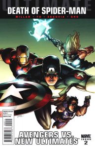 Ultimate Avengers Vs. New Ultimates #2 VF/NM ; Marvel | Mark Millar Death of Spi