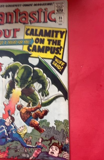 Fantastic Four #35 (1965)dragon man