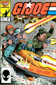 G.I. Joe #47 Marvel Comics VF- 1986 1st Beachhead / Wetsuit
