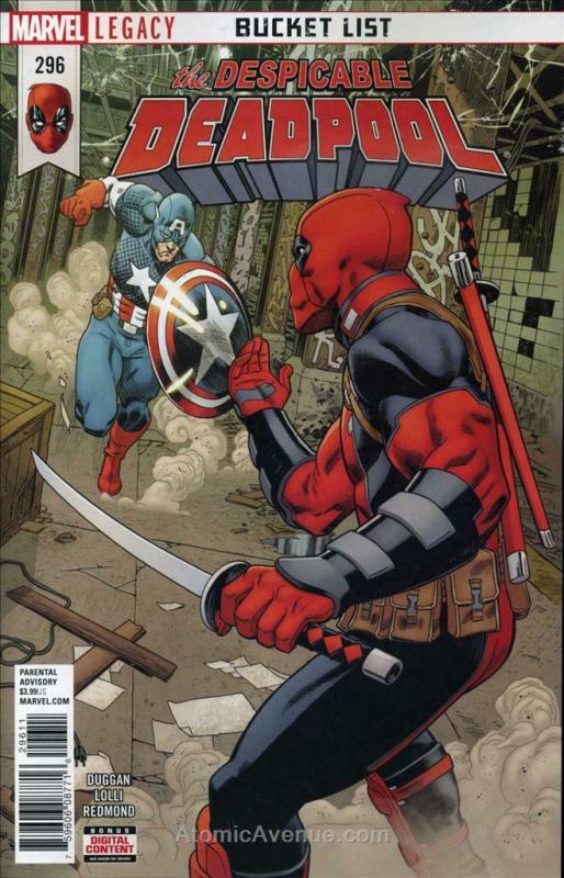 Despicable Deadpool #296 VF/NM; Marvel | save on shipping - details inside