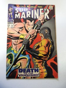 Sub-Mariner #6 (1968) VG+ Condition