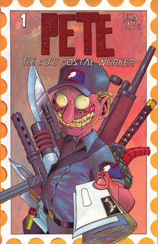 Pete the P.O.'d Postal Worker #1 FN ; Sharkbait | 1st Print