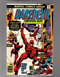 DAREDEVIL 139 FINE Nov. 1976 NAME ON BACK