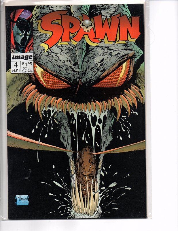 Image Comics Spawn #4 Todd McFarlane Story & Art No Coupon