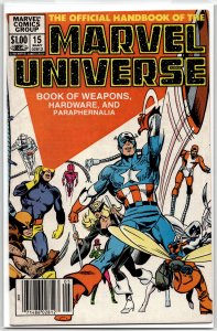 The Official Handbook of the Marvel Universe #15 (1984) Ant-Man