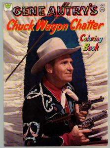 Gene Autry Coloring Book #1042 1975-39¢ cover price-unused-VF+