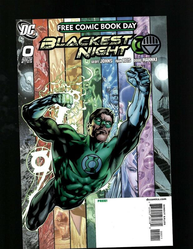 8 Comics Unwritten 1 Ion 1 Green Lantern Corps 42 JLA 1 Blackest Night 0 ++ J394 