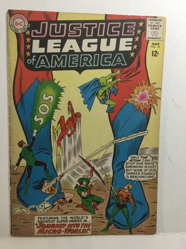 Justice League Of America 18 Vg- Very Good- 3.5 DC Comics