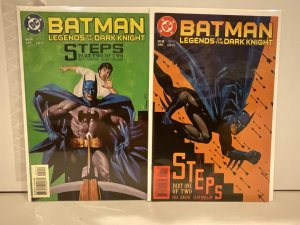 Batman: Legends of the Dark Knight 98-99  “Steps” Set  Paul Jenkins!