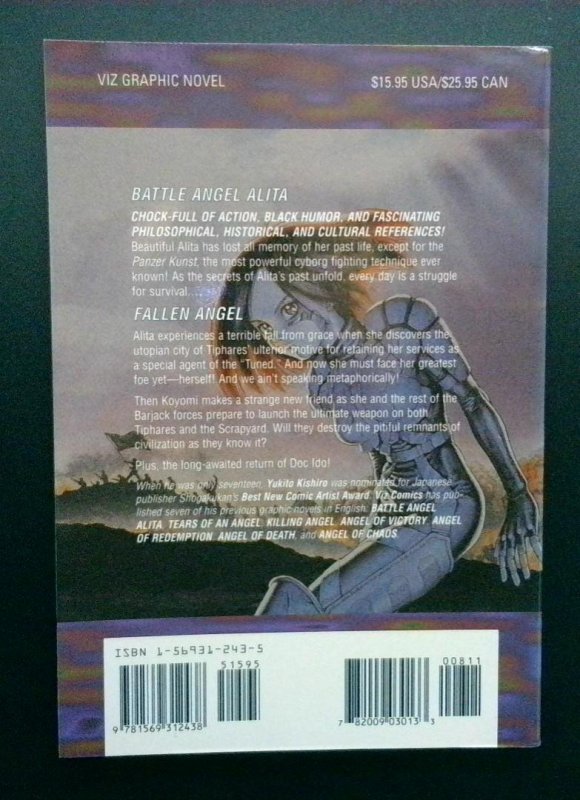 Battle Angel Alita: Fallen Angel, Viz Graphic Novel