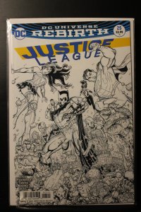 Justice League #25 Nick Bradshaw Cover (2017)