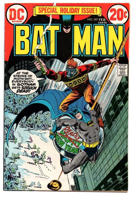 Batman #247 (Feb 1973, DC) - Very Fine/Very Fine-