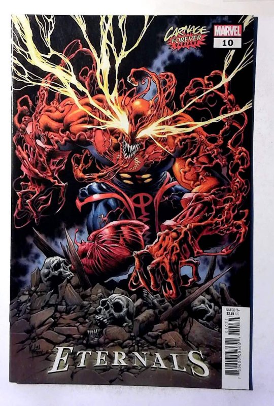 Eternals #10 B (2022) Marvel 5th Series Carnage Forever Var 1st Print Comic Book