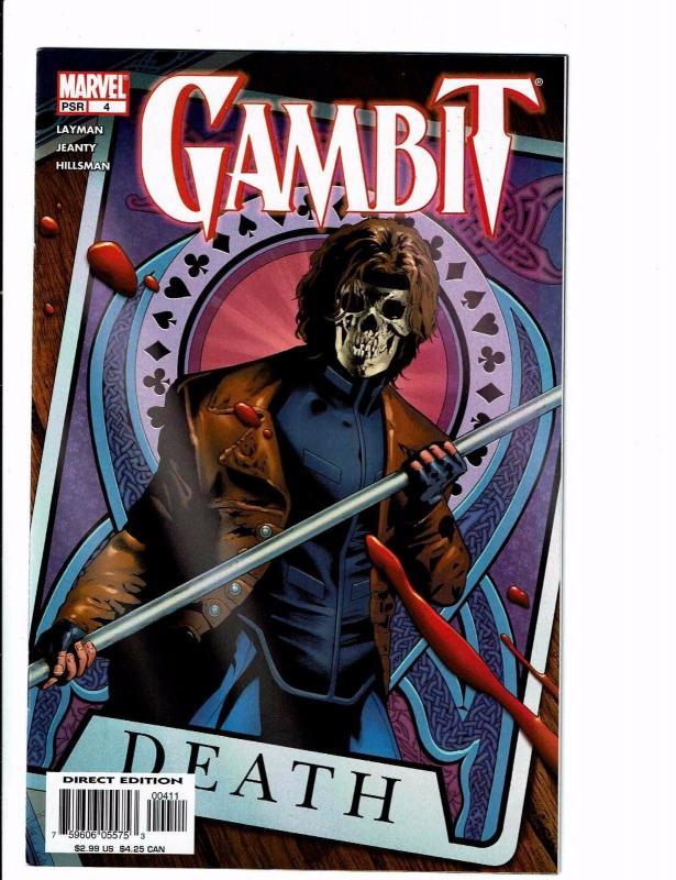 Gambit # 4 NM 1st Print Marvel Comic Book X-Men Wolverine Storm Cyclops J113