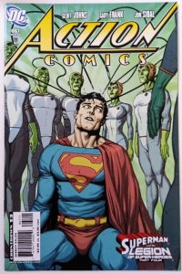 Action Comics #861 Brainiac Legion of Super-Heroes Gary Frank