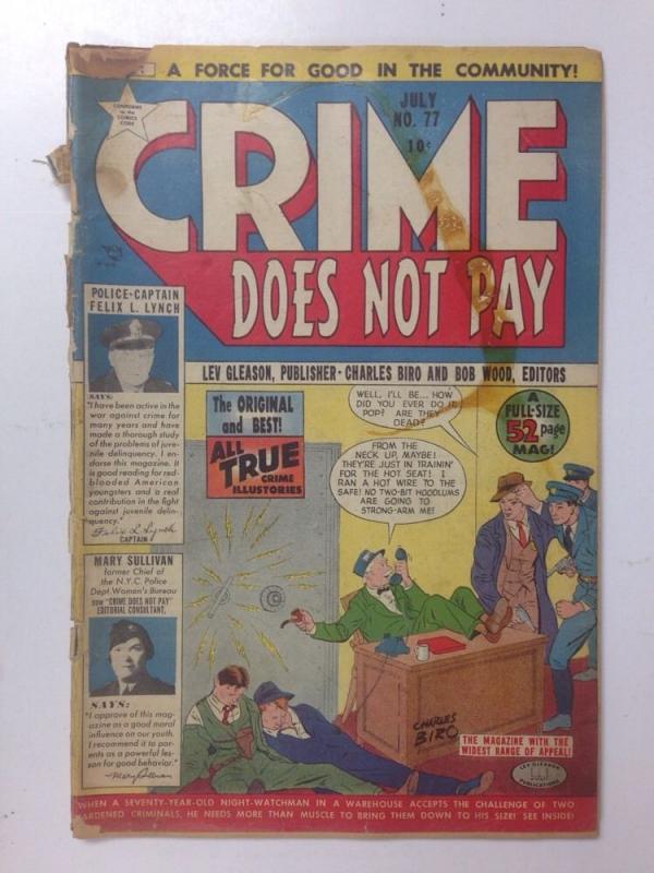Crime Does Not Pay 77 PR Reader