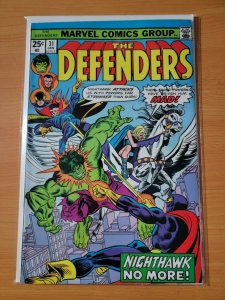 The Defenders #31 ~ NEAR MINT NM ~ 1976 Marvel Comics