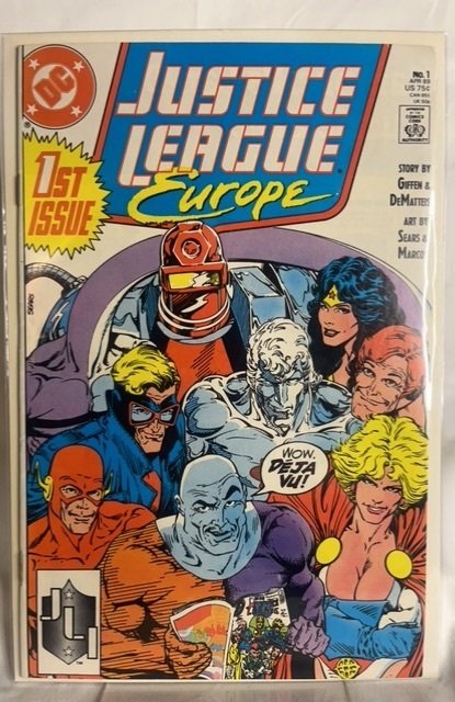 Justice League Europe #1 (1989)