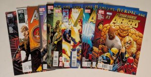 *New Avengers v2 (2010, of 34) 1-34  35hg bks