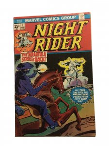 Night Rider #5 Tarantula Appearance Gary Friedrich Dick Ayers Reprint 1975