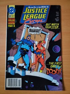 Justice League Europe #32 ~ DOLLAR BIN ~ 1991 DC Comics 70989305601