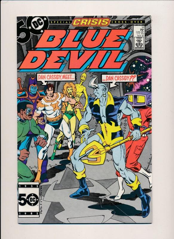 DC Comics BLUE DEVIL lot #17,18 (1985) ~ VF/NM (PF200) 2 Comics