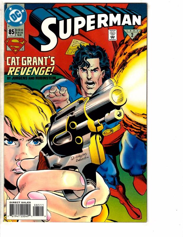 8 Superman DC Comic Book # 83 84 85 86 87 88 89 90 Atom Batman Flash Arrow J217