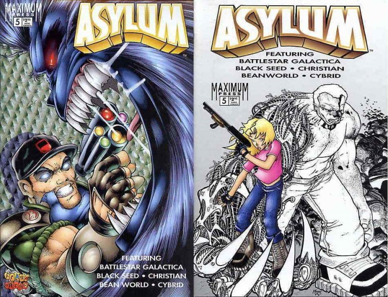 Asylum (Maximum) #5 VF/NM; Maximum | save on shipping - details inside