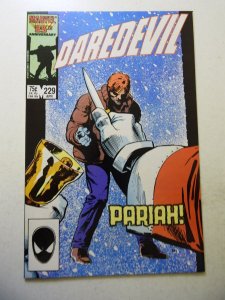 Daredevil #229 (1986) VF Condition