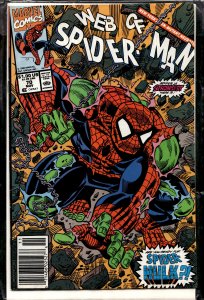 Web of Spider-Man #70 (1990) Spider-Man [Key Issue]