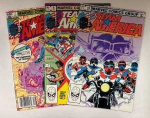 *Team America (1982) 1-8, 10 | 9 HIGH GRADE books total