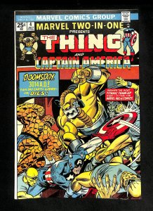 Marvel Two-In-One #4 Thing Captain America!