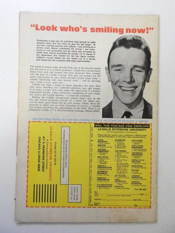 Thor #214 (1973) VG+ Condition moisture stain