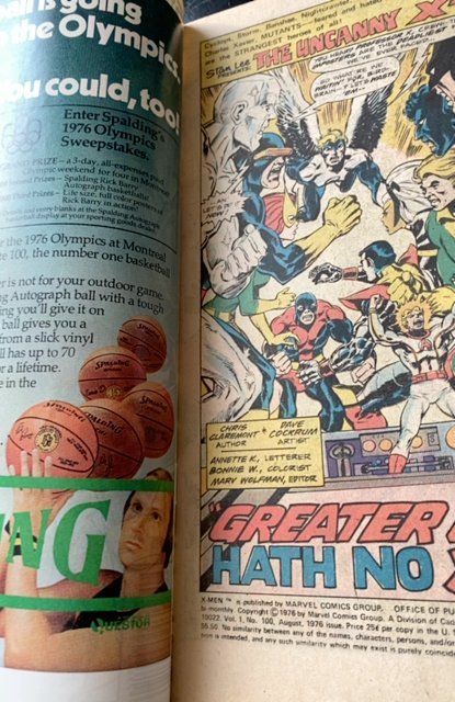 The X-Men #100 (1976)new X-men vs old X-men?