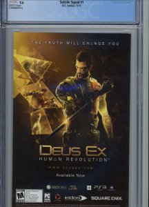 Suicide Squad 1 CGC 9.6 New 52 Harley Quinn