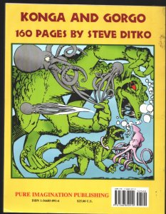 Steve Ditko Angry Apes 'n' Leapin' Lizards-1990's-Reprints Konga & Gorgo com