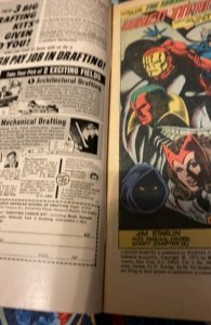 Captain Marvel #28 (1973)Thanos overload of titans