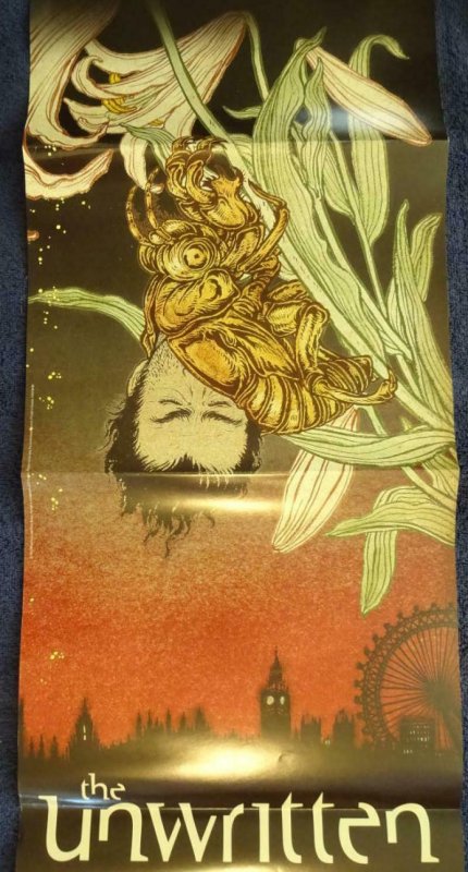 UNWRITTEN APOCALYPSE Promo Poster, 11 x 34, 2014, VERTIGO Unused more in our sto