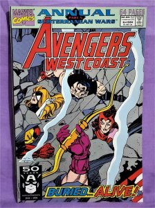 Moon Knight WEST COAST AVENGERS #28 - #33 Ann #5 - 6 (Marvel, 1987)!