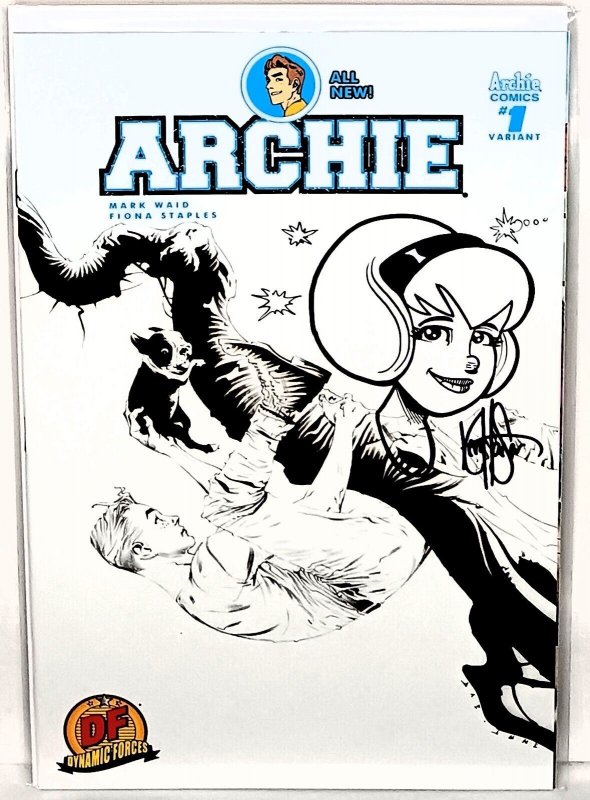 All New ARCHIE #1 Jae Lee Variant Cover Signed Remarked Ken Haeser Betty Head