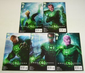 Green Lantern Movie Prequel set of (5) VF/NM hal jordan - sinestro - kilowog lot