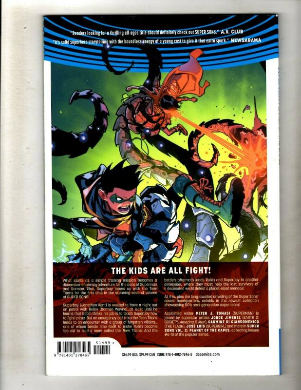 Supersons Vol. # 2 Planet Of The Capes DC Comics TPB Graphic Novel Book J347