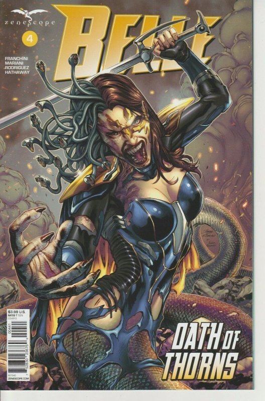 Belle Oath of Thorns #4 Cover D Zenescope Comic GFT NM Vitorino