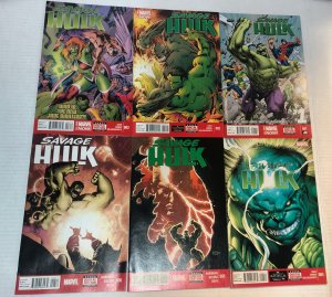 Savage Hulk (2014) #1-6 VF/NM Complete Set ~ Marvel Comics | Alan Davis