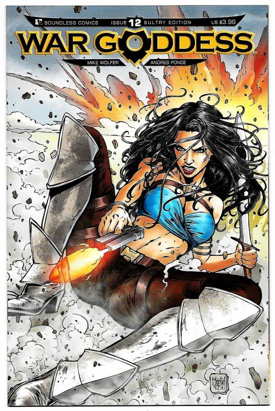 War Goddess #12 Sultry Edition (Boundless, 2012) NM