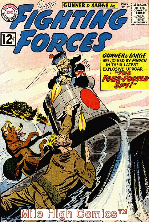 OUR FIGHTING FORCES (1954 Series) #72 Very Good Comics Book