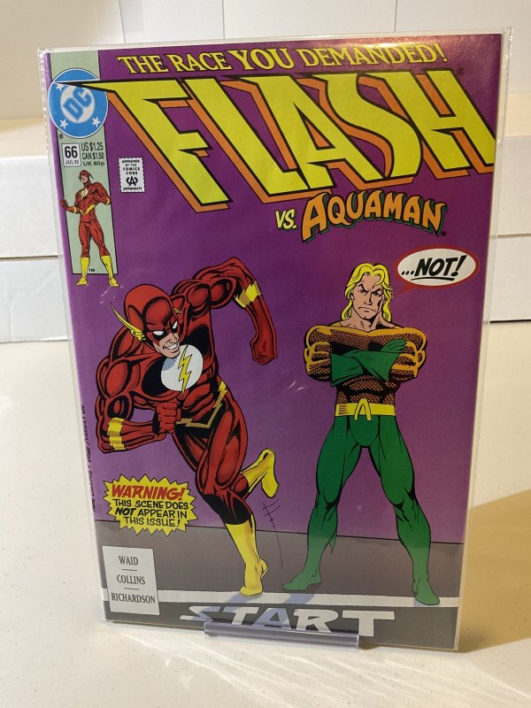 Flash #66  1992  9.0 (our highest grade)  Mark Waid!