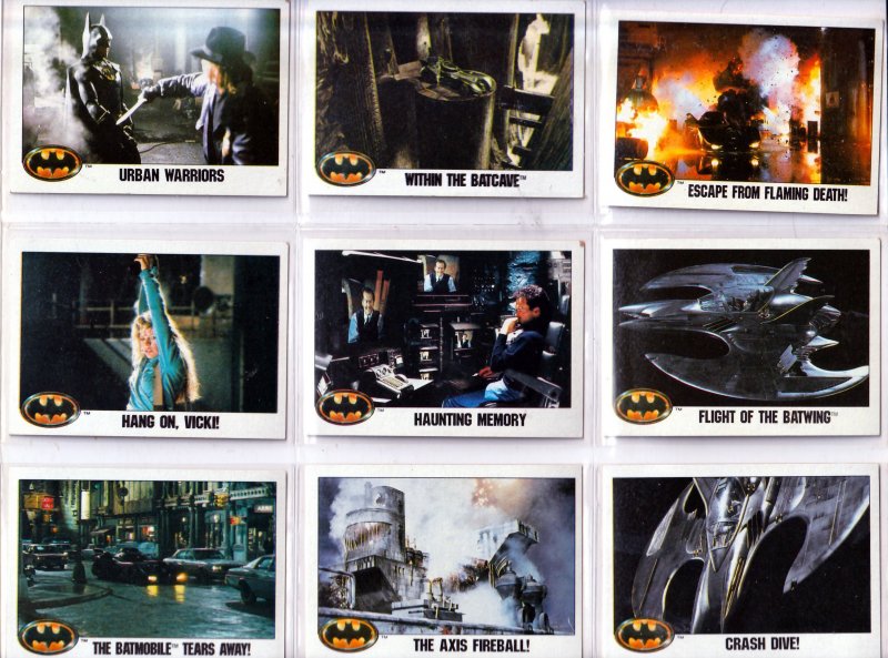 Topps Tim Burton's Batman Trading Cards